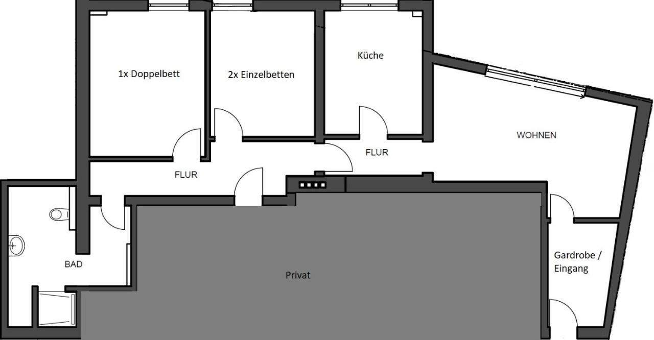 StrassenhausAlte Tankstelleアパートメント エクステリア 写真